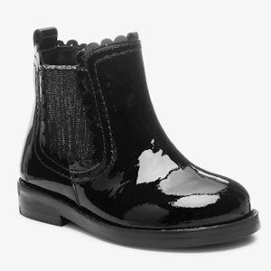 Next Little Luxe Scallop Chelsea Boot